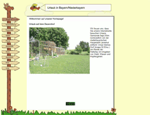 Tablet Screenshot of ferienhof-mirlach.de